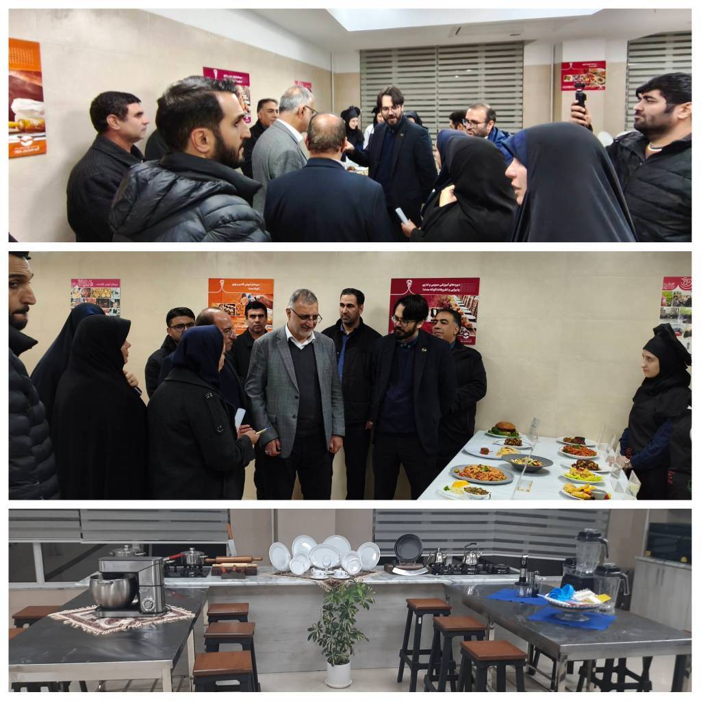 افتتاح کارگاه تخصصی آشپزی «پارسیان» با همکاری شهرداری منطقه 16